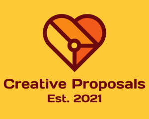 Proposal - Technology Circuit Heart logo design