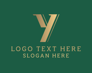 Retail - Upscale Studio Letter Y logo design