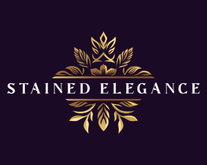 Floral Elegant Crest logo design