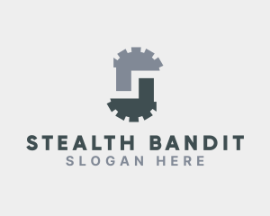 Mechanical Cog Letter S  logo design