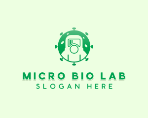 Virus Protective Suit logo design