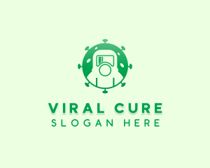 Disease - Virus Protective Suit logo design