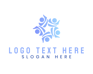 People Social Community logo design