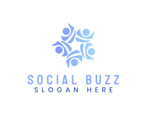 People Social Community logo design