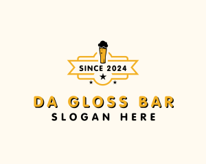 Gold Beer Booze  logo design