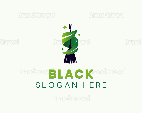 Eco Broom Cleaning Logo