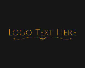 Simple - Simple Ornamental Wordmark logo design