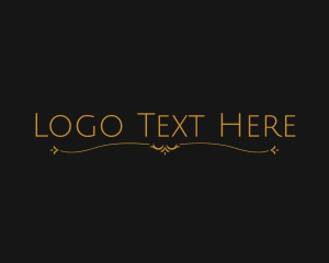 Simple Ornamental Business Logo