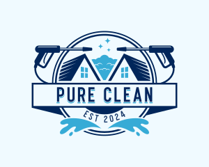 Gutter Pressure Cleaning logo design