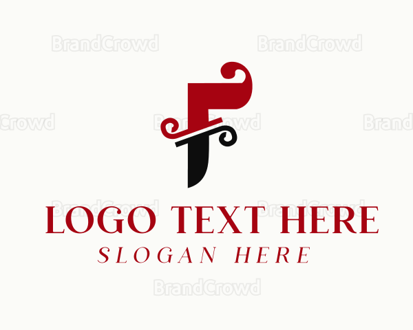 Creative Letter F Logo