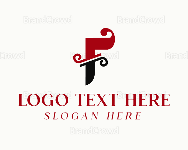 Creative Letter F Logo