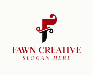 Creative Letter F logo design