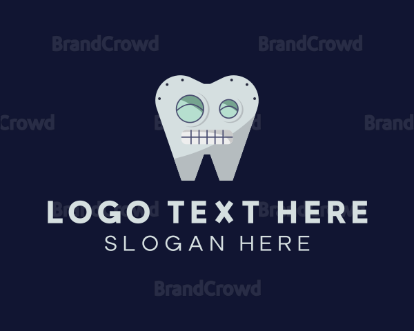 Robot Tooth Clinic Logo