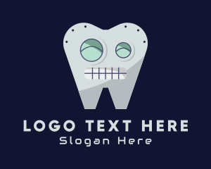 Mascot - Tooth Robot Mascot logo design