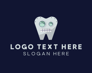 Orthodontics - Robot Tooth Clinic logo design