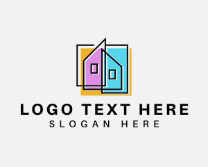 Residential - Architecture Building  Structure logo design