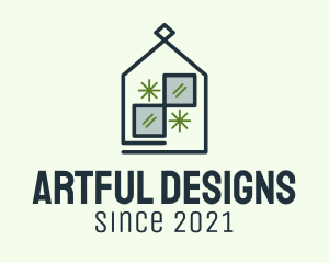 Home Renovation Outline logo design