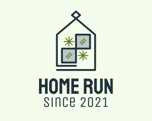 Home Renovation Outline logo design