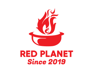 Hot Pot Fire logo design