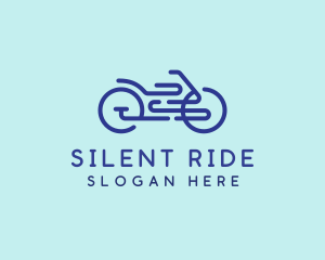 Bike Ride Outline logo design