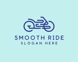 Bike Ride Outline logo design