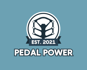 Pedal - Bike Pedal Banner logo design