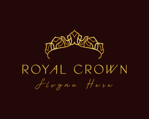 Royal Princess Tiara logo design