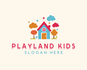 Daycare Preschool Childcare logo design