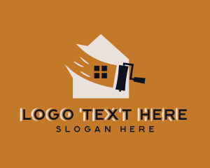 Roller Paint - Roller Paint Maintenance logo design