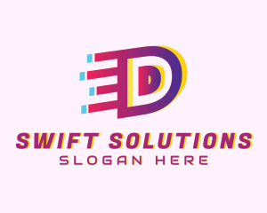 Speedy - Speedy Letter D Motion Business logo design