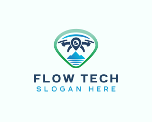 Drone Tech Gadget logo design