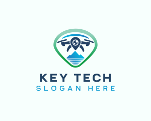 Drone Tech Gadget logo design