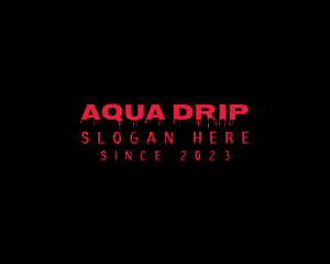 Drip - Bloody Drip Business logo design