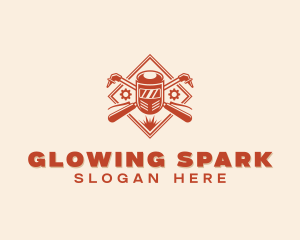 Industrial Welding Fabrication logo design