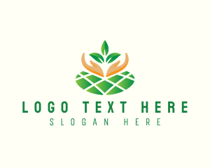 Gardening - Farm Agriculture Hand logo design