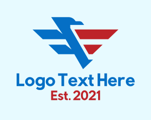 Liberal - American Eagle Airline logo design
