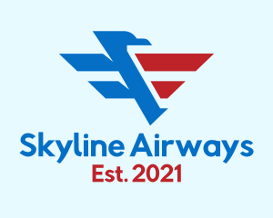 Airliner - American Eagle Airline logo design