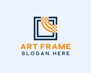 Frame - Racing Photo Frame logo design
