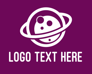 Planet Space Observatory logo design