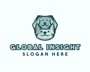 Animal Shelter - Cat & Dog Grooming logo design
