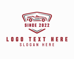 Sports Car - Auto Vehicle Transport logo design