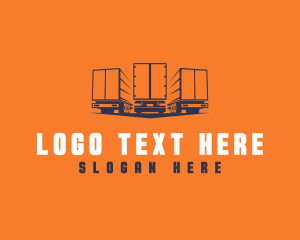 Logistics - Freight Forwarding Fleet logo design