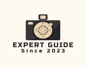 Guide - Compass Camera Navigation logo design