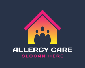 House Family Care logo design