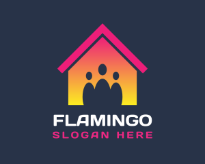 Family - House Family Care logo design