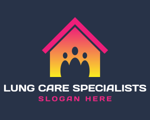 House Family Care logo design