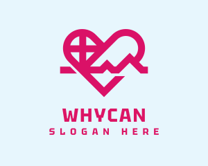 Cardio - Healthy Heart Hearbeat logo design