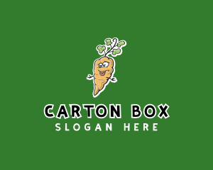 Carton - Cartoon Carrot Veggie logo design