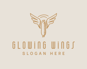 Sausage Wing Meat logo design