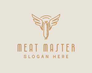 Sausage Wing Meat logo design